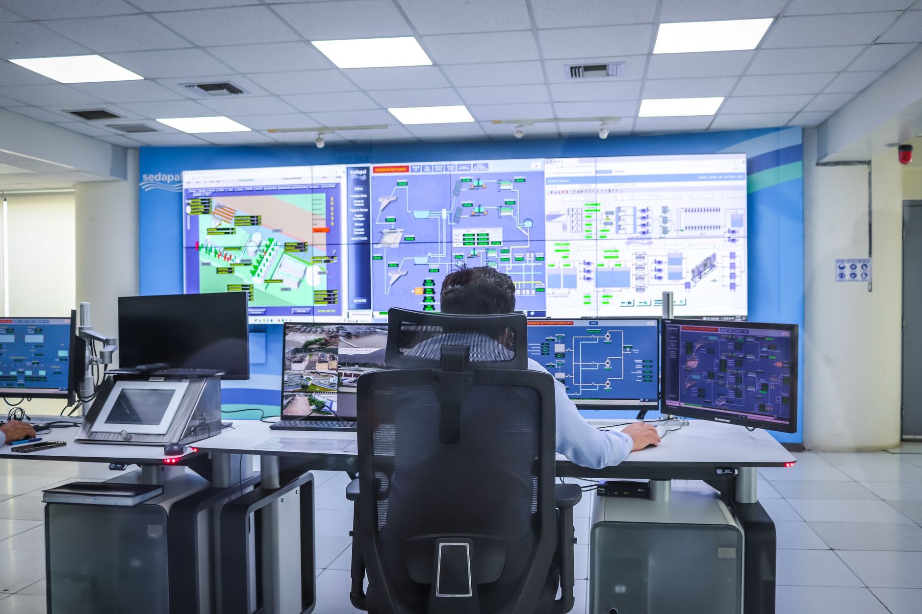 Digital control room monitors